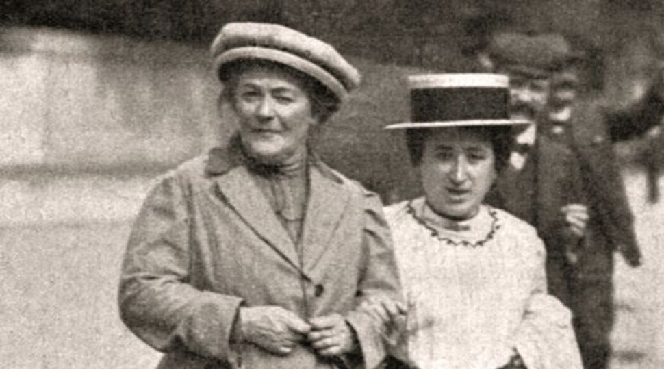 Clara Zetkin och Rosa Luxemburg
